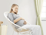 Bild einer Schwangeren im Kreißsaal